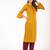 cotton criss-cross bell sleeves straight kurta,mustard,(s,m,l,xl,2xl,3xl)