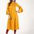 Rayon bell sleeves solid anarkali kurta,mustard,(s,m,l,xl,2xl,3xl)