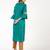 cotton criss-cross bell sleeves straight kurta,blue,(s,m,l,xl,2xl,3xl)