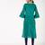 cotton bell sleeve solid straight kurta,turquoise,(s,m,l,xl,2xl,3xl)