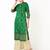cotton gold print straight kurta,green,(s,m,l,xl,2xl,3xl)