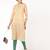 cotton floral print straight kurta,beige,(s,m,l,xl,2xl,3xl)