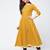 Cotton anarkali kurta,mustard,(s,m,l,xl,2xl,3xl)