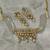 white kundan choker necklace set