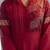 Rayon block print anarkali kurta,maroon,(s,m,l,xl,2xl,3xl)