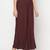 Rayon flared slip-on palazzo,coffee,(s,m,l,xl,2xl,3xl)