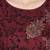 Rayon block print straight kurta plazzo set,maroon,(s,m,l,xl,2xl,3xl)