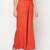 Rayon flared slip-on palazzo,rust,(s,m,l,xl,2xl,3xl)