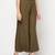 Rayon flared slip-on palazzo,dark green,(s,m,l,xl,2xl,3xl)