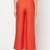 Rayon flared slip-on palazzo,rust,(s,m,l,xl,2xl,3xl)