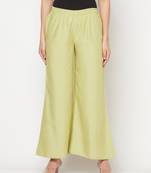 Rayon flared slip-on palazzo,pista,(s,m,l,xl,2xl,3xl)