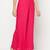 Rayon flared slip-on palazzo,fuchsia,(s,m,l,xl,2xl,3xl)