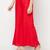 Rayon flared slip-on palazzo,red,(s,m,l,xl,2xl,3xl)