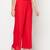 Rayon flared slip-on palazzo,red,(s,m,l,xl,2xl,3xl)