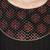 Rayon block print anarkali kurta,black,(s,m,l,xl,2xl,3xl)