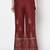 Rayon block print flared slip-on palazzo,maroon,(s,m,l,xl,2xl,3xl)