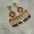 pearl long kundan necklace set