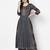 Rayon block print flared slip-on palazzo,dark grey,(s,m,l,xl,2xl,3xl)