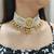 pearl choker necklace for women (only necklace)