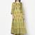 Rayon block print anarkali palazzo set,parrot green,(s,m,l,xl,2xl,3xl)