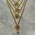 stone studded layered necklace for women (only necklace)