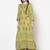 Rayon block print anarkali kurta,parrot green,(s,m,l,xl,2xl,3xl)