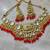 bridal kundan necklace set for women