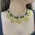 green kundan necklace set