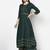 Rayon anarkali palazzo set,bottle green,(s,m,l,xl,2xl,3xl)