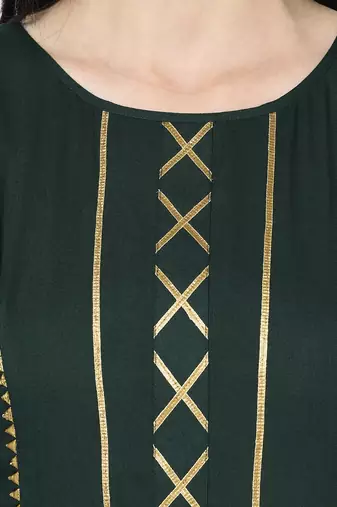 Rayon anarkali palazzo set,bottle green,(s,m,l,xl,2xl,3xl)