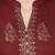 Rayon block print anarkali palazzo set,maroon,(s,m,l,xl,2xl,3xl)