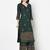 rayon block print straight kurta,bottle green,(s,m,l,xl,2xl,3xl)