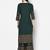 rayon block print straight kurta,bottle green,(s,m,l,xl,2xl,3xl)