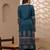 rayon block print straight kurta,teal blue,(s,m,l,xl,2xl,3xl)