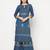 rayon block print straight kurta,blue,(s,m,l,xl,2xl,3xl)