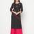 rayon block print straight kurta,black,(s,m,l,xl,2xl,3xl)