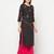 rayon block print straight kurta,black,(s,m,l,xl,2xl,3xl)