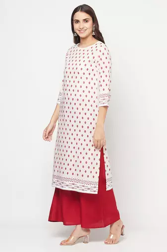 rayon digital screen print straight kurta,white,(s,m,l,xl,2xl,3xl)