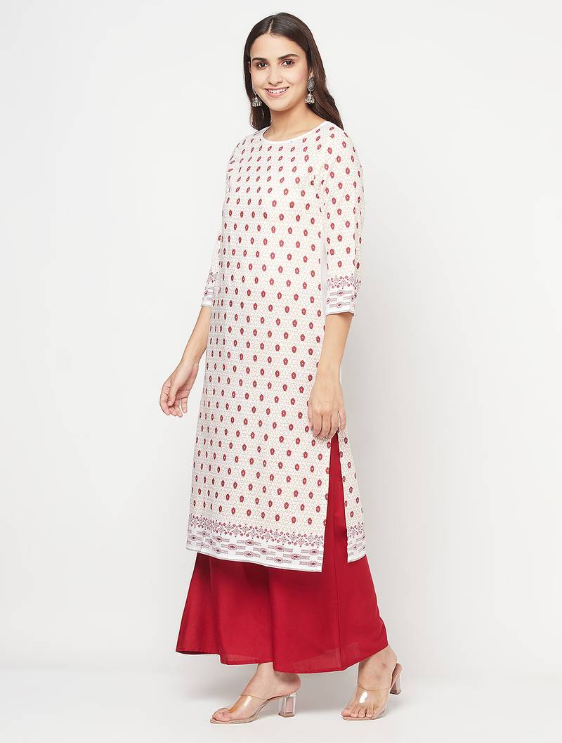 rayon digital screen print straight kurta,white,(s,m,l,xl,2xl,3xl)