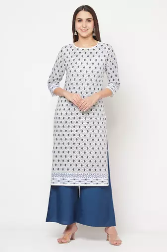 rayon digital screen print straight kurta,white,(s,m,l,xl,2xl,3xl)