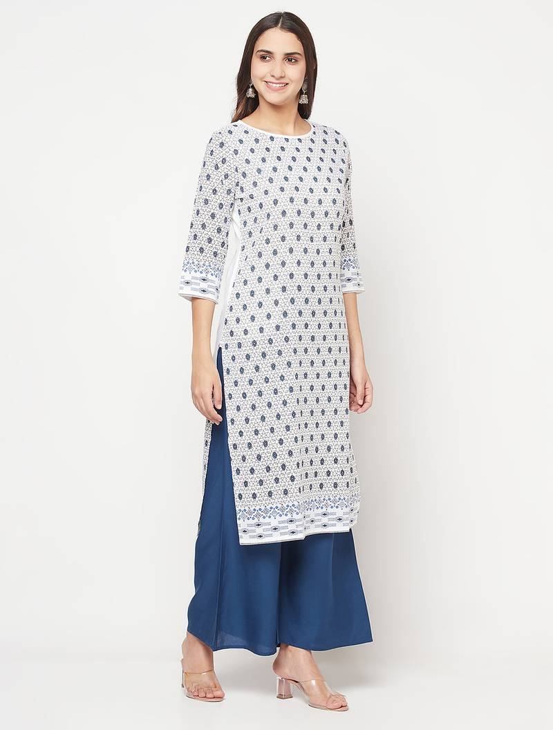 rayon digital screen print straight kurta,white,(s,m,l,xl,2xl,3xl)