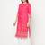 rayon screen print straight kurta,fuchsia,(s,m,l,xl,2xl,3xl)