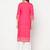 rayon screen print straight kurta,fuchsia,(s,m,l,xl,2xl,3xl)