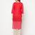 cotton block print straight kurta,red,(s,m,l,xl,2xl,3xl)