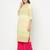 cotton block print straight kurta,lemon,(s,m,l,xl,2xl,3xl)