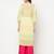 cotton block print straight kurta,lemon,(s,m,l,xl,2xl,3xl)