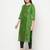 cotton block print straight kurta,green,(s,m,l,xl,2xl,3xl)