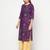 cotton foil print straight kurta,purple,(s,m,l,xl,2xl,3xl)