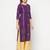 cotton foil print straight kurta,purple,(s,m,l,xl,2xl,3xl)