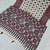 Maroon Color Mirror Work Satin Saree